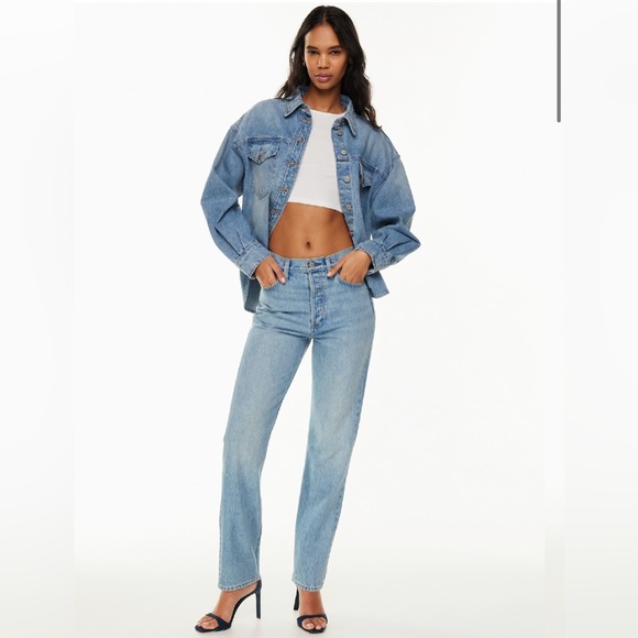 Denim Forum Straight Leg Jeans - Picture 1 of 4